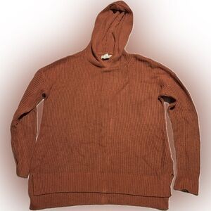 Cynthia Rowley Brown Hooded Sweater